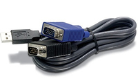 TRENDnet USB KVM Kabel KVM komutators
