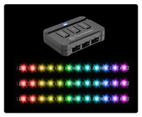 Thermaltake LUMI RGB Color Set 256C RGB Magnetic LED Pack aksesuārs datorkorpusiem