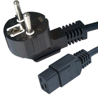 Gembird euro plug to C19 socket power cord, 1.8 m, 16A Barošanas kabelis