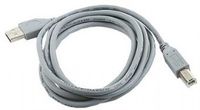 Gembird USB 2.0 A- B 1,8m cable grey color USB kabelis