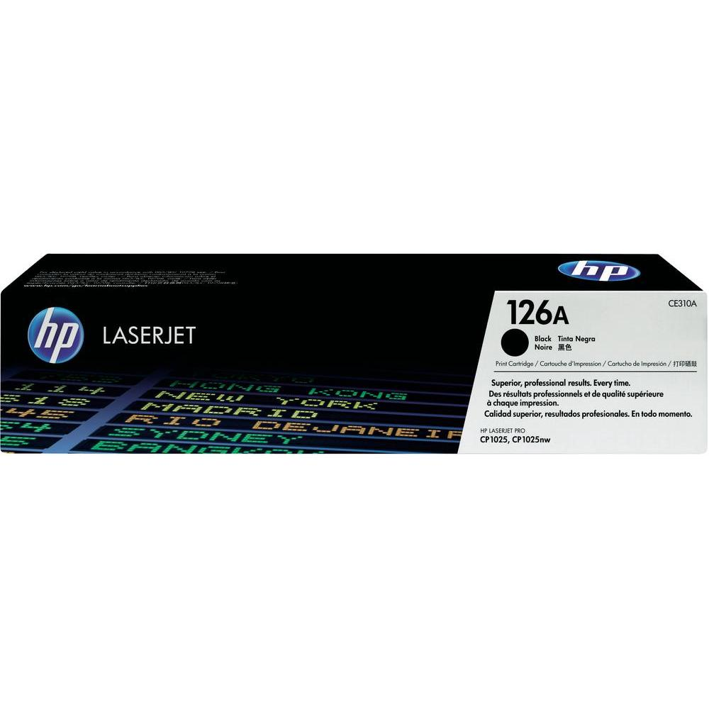 HP CE310A (original HP126A HP 126A; 1 200 pages; Black) toneris