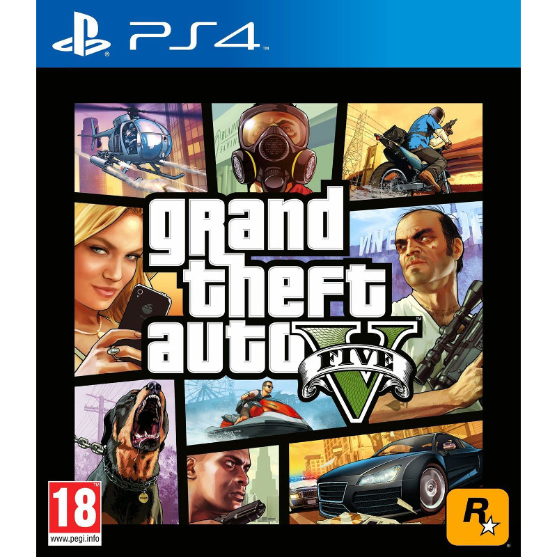 SONY GTA Grand Theft Auto V (5) PS4
