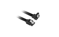 Sharkoon SATA III Angled Cable black - 45 cm kabelis datoram