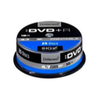 DVD+R Intenso [cake box 25|4.7GB|16x| Printable| Extra Fine Matt | Fullface] matricas