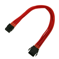 Kabel Nanoxia 8er PCI-E Verlangerung, 30 cm, Single, rot kabelis, vads