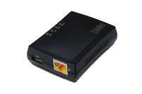DIGITUS 1-Port USB 2.0 Multifunction Network Server Printserveris