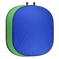 Walimex Skladane tlo, Zielone/bluee, 150x210cm (20731) apgaismes ķermenis