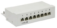 Mcab  Patch Panel CAT 5e - 8 Port komutators