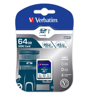 Verbatim SDXC Card Pro 64GB Class 10 UHS-I atmiņas karte