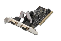 DIGITUS 2-Port Serial PCI Card karte