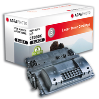 AgfaPhoto Toner BK, rpl CE390X Black, Pages 24000 CE390X, APTHP390XE, 90X toneris