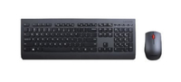 Lenovo 4X30H56809 RF Wireless QWERTZ Deutsch black Tastatur (4X30H56809) Datora pele