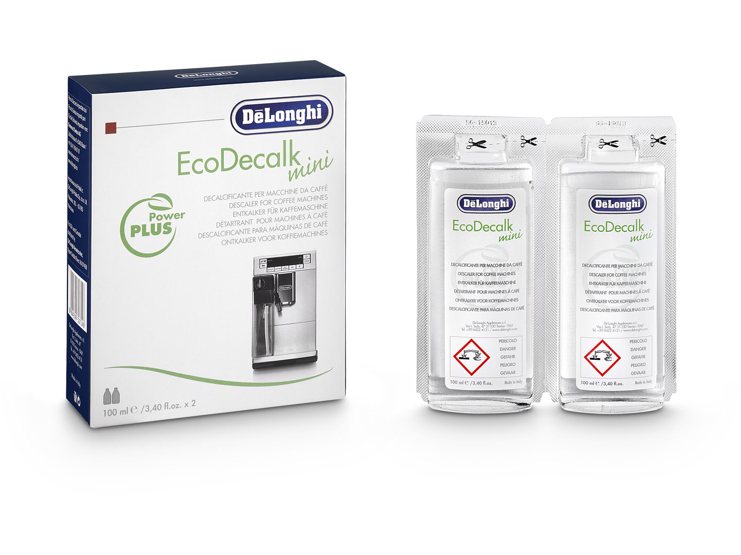 DeLonghi EcoDecalk mini 2x100ml piederumi kafijas automātiem