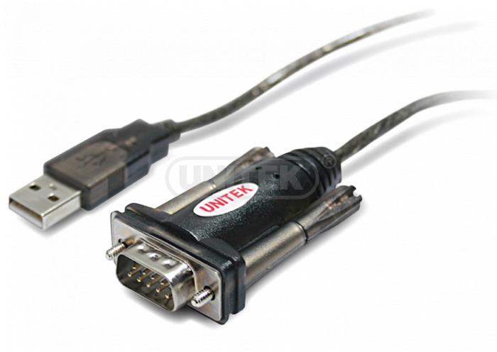 Unitek Adapter USB to Serial + adapter DB9F/DB25M, Y-105A