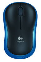 LOGITECH Wireless Mouse M185 Blue Datora pele