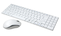 Keyboard LogiLink Funk Slim 2.4 GHz with Mouse 1200dpi klaviatūra