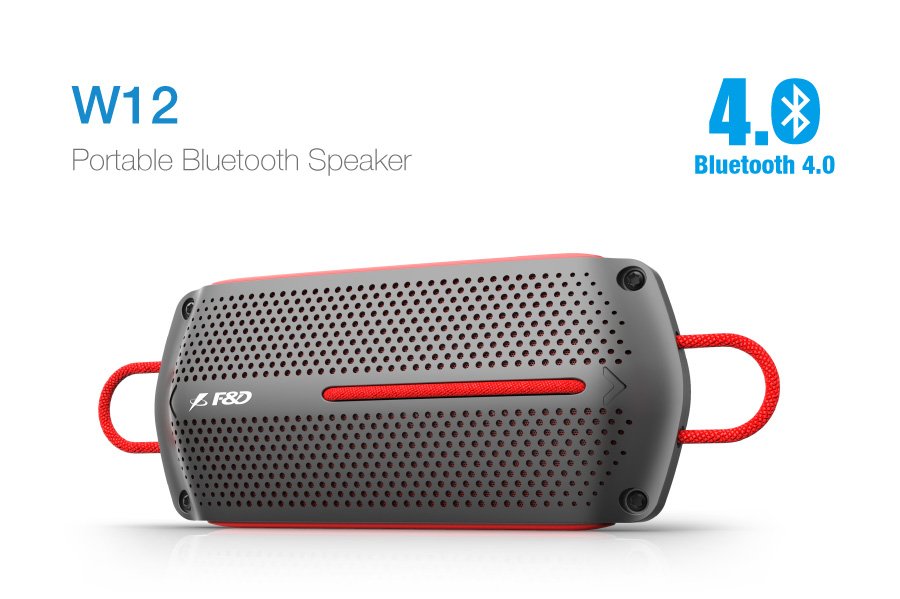 Multimedia Bluetooth Speakers F&D W12 - Power output 4W+4W, 1.75