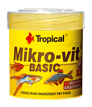 Tropical Mikrovit Basic 50ml zivju barība
