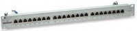 Patchpanel Intellinet 1HE 24-Port Cat6  FTP grau Serveru aksesuāri