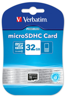 Verbatim  32 GB SD Micro (SDHC) Class 10 Without Adaptor atmiņas karte