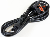 MicroConnect  Power Cord UK - C5 2m Black, Barošanas kabelis