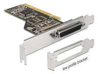 DeLock PCI Karte > 1 x Parallel inkl. Low Profile Blende spēļu konsoles gampad