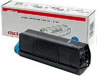 Toner OKI cyan | 3000pgs | C52/54 toneris