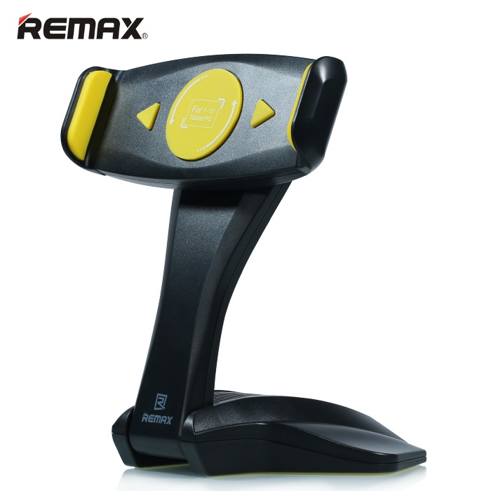 Remax RM-C16 Universāls 7 - 15 colu Planšetdatoru / iPad Pro Galda Statīvs stiprinājums (157-260mm fix) Melns Mobilo telefonu turētāji