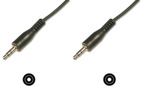 Cable Audio TRS/TRS M/M 3.5mm kabelis, vads