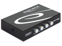 Delock Switch USB 4-Port 2.0 black USB centrmezgli