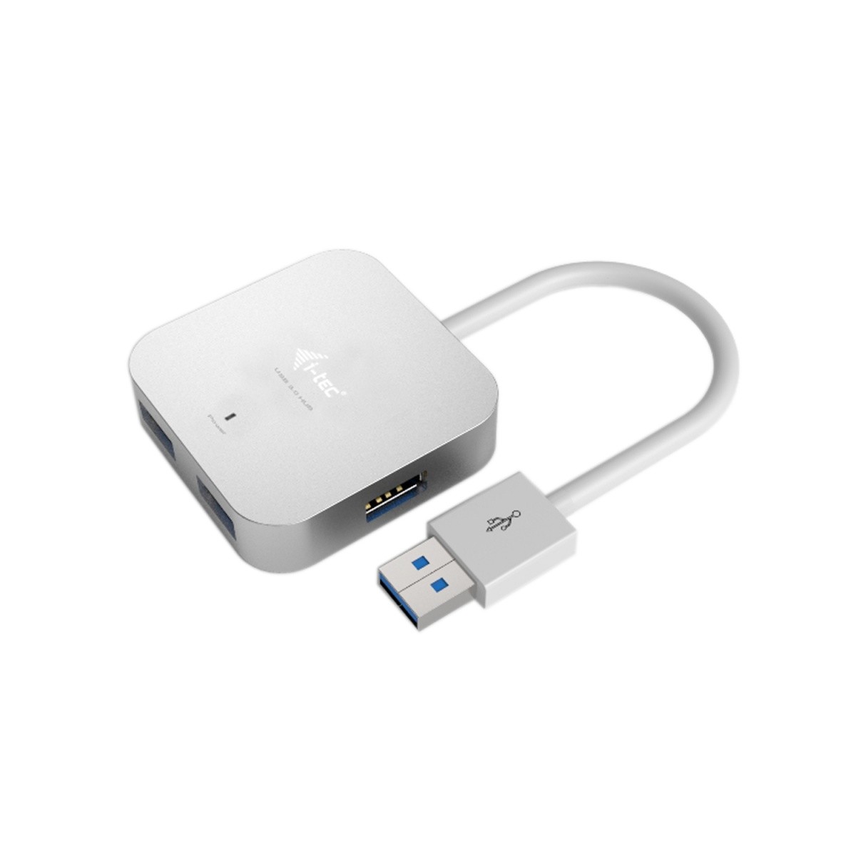 iTEC USB 3.0 Metal Passive HUB 4 Port for Notebook Ultrabook Tablet PC USB centrmezgli