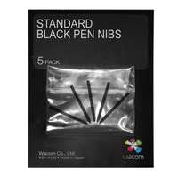 Wacom Intuos4 Standard Nibs (Black, 5-Pack) Planšetes aksesuāri