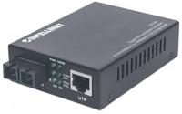 Intellinet Media converter 10/100/1000Base-T (RJ45) / 1000Base-LX (SM SC) 20km datortīklu aksesuārs