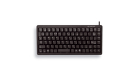 Tas CHERRY G84-4100LCMDE-2 Slim-Line USB/PS2 black klaviatūra