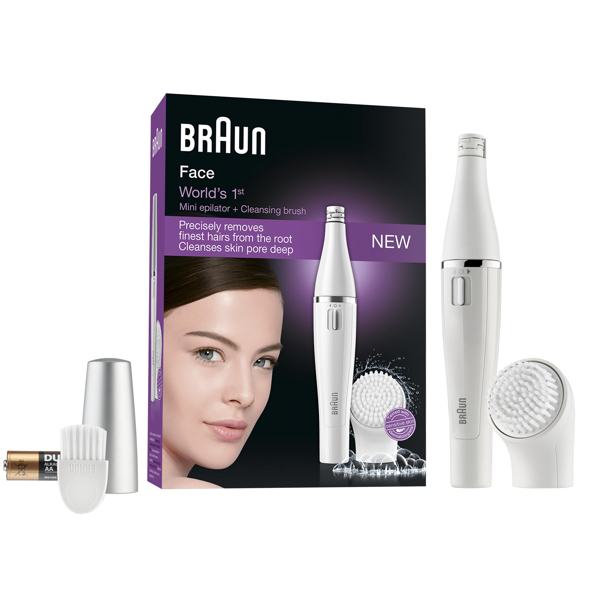 BRAUN epilators sejas apmatojumam un birstītes uzgalis SE 810 Epilators