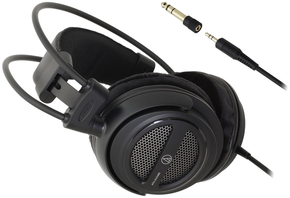 Audio Technica ATH-AVA400 Over-ear open-back home studio headphones - Black austiņas
