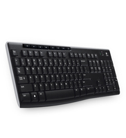 Logitech K270 Wireless Keyboard Tschechisches Layout black klaviatūra