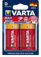 Varta Batterie MAX TECH Mono DE   D  LR20     2St. UPS aksesuāri