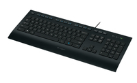 Logitech K280E Keyboard, Pan Nordic Corded klaviatūra