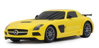 Jamara Mercedes SLS AMG BS 1:18 yellow 27MHz Radiovadāmā rotaļlieta