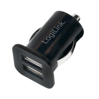 LogiLink Car Charger USB 2-port + Antirutschmatte iekārtas lādētājs