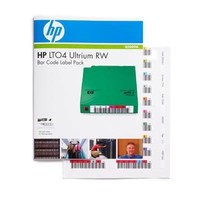 HP Ultrium 4 RW Bar Code Label Pack biroja tehnikas aksesuāri