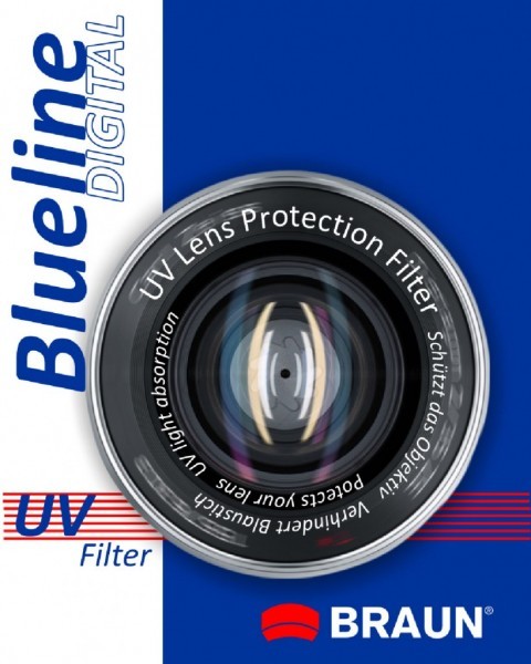 Braun Phototechnik Optical filter BRAUN Blueline UV 62mm UV Filtrs