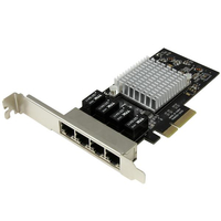 StarTech 4-Port Gigabit NIC - PCIe (ST4000SPEXI) tīkla karte