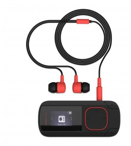 Energy Sistem 426492 MP3 Clip Bluetooth Coral (8 GB, Clip, FM Radio and microSD) MP3 atskaņotājs