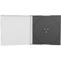 CD Leerbox MediaRange 100pcs SlimCase black matricas