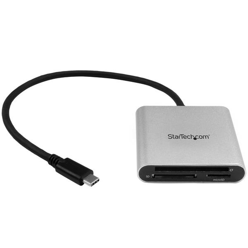 StarTech.com USB 3.0 Kartenleser with USB-C - SD, MicroSD, CompactFlash (FCREA... karšu lasītājs