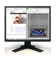 EIZO S1934H-BK,  DVI+DP LED IPS Lift bl. monitors