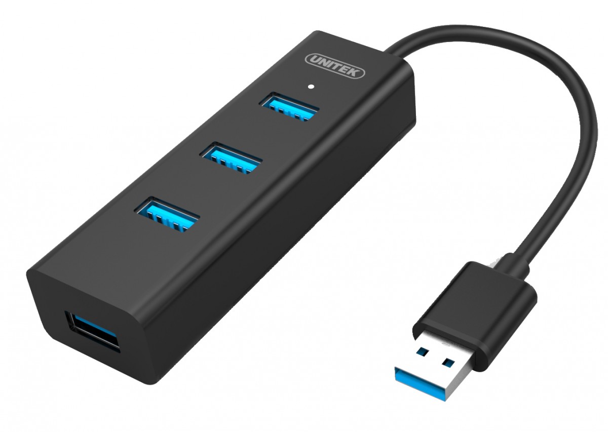 Unitek Hub 4x USB 3.0,  Charging function Y-3089 USB centrmezgli
