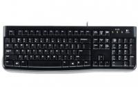 Logitech K120, HU USB QWERTY Ungarisch black (920-002491) Datora pele